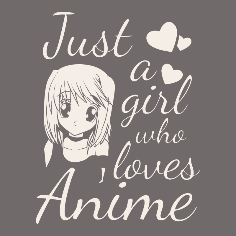 Just A Girl Who Loves Anime Urban Heavy Tee by DesigneFamous | Teevron