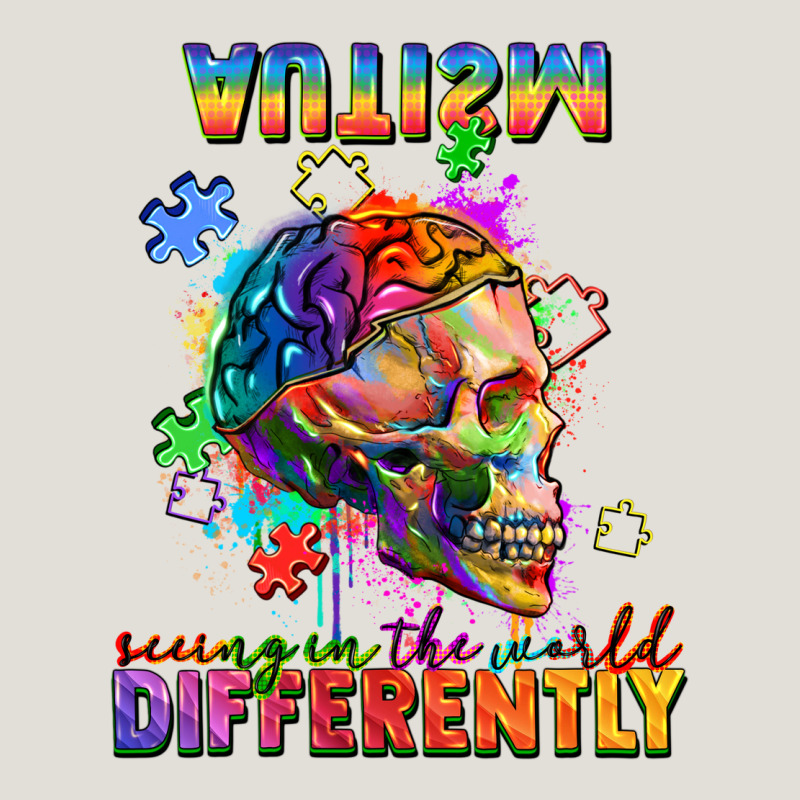 Autism Seeing In The World Differently Heavy Core Tee by FaDigitalArtStudio | Teevron