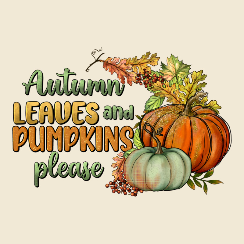 Autumn Leaves And Pumpkins Please Premium Tee by BundleAndBundleShop | Teevron