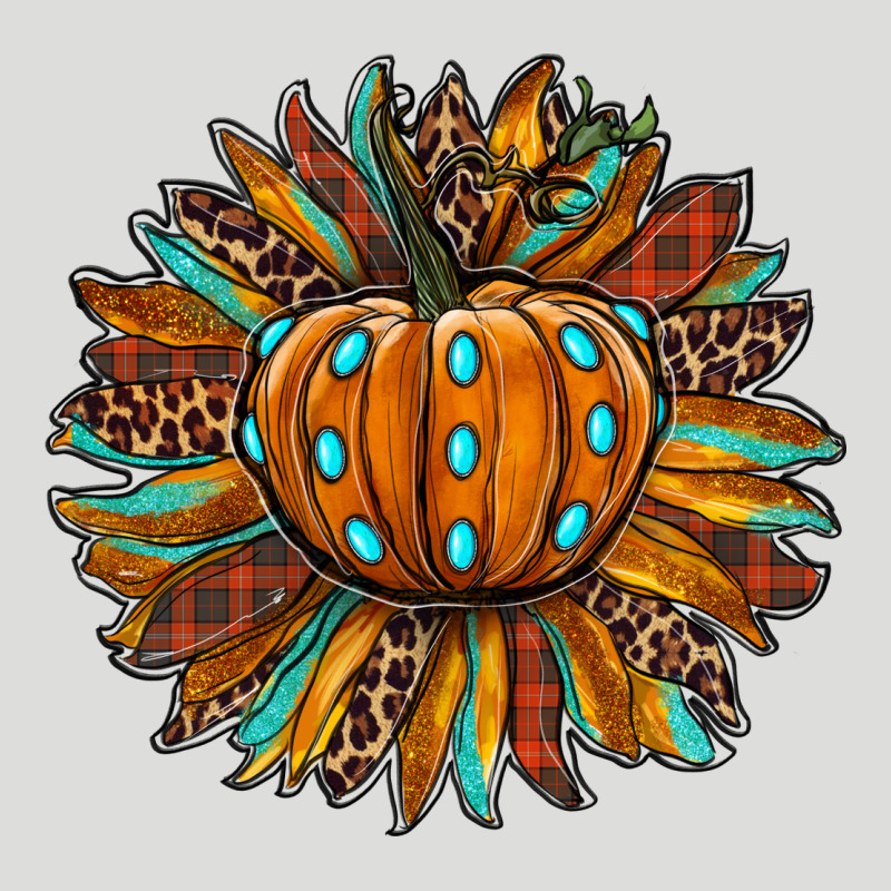 Pumpkin Sunflower Zipper Hoodie by RanaPortraitStore | Teevron