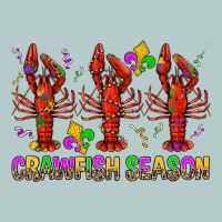 Crawfish Season Mardi Gras Heavy Core Tee | Teevron