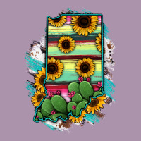 Indiana Map Sunflower Cactus Serape Heavyweight Hoodie | Teevron