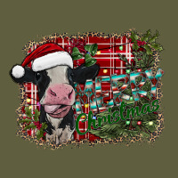 Merry Christmas Cow Vintage Tee | Teevron