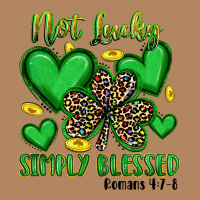 Not Lucky Simply Blessed Long Sleeve Tee | Teevron