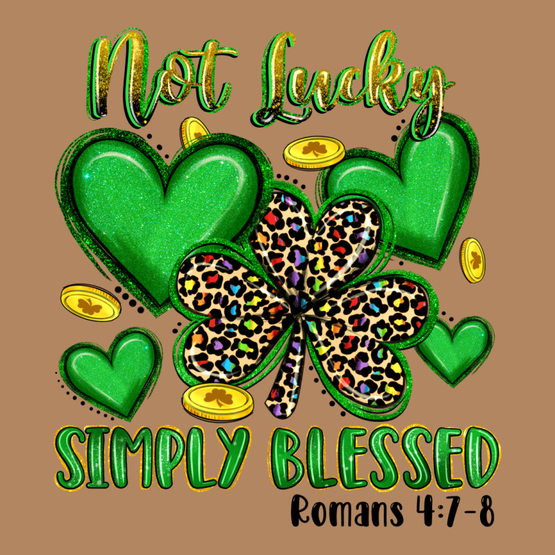 Not Lucky Simply Blessed Long Sleeve Tee by Artiststas | Teevron