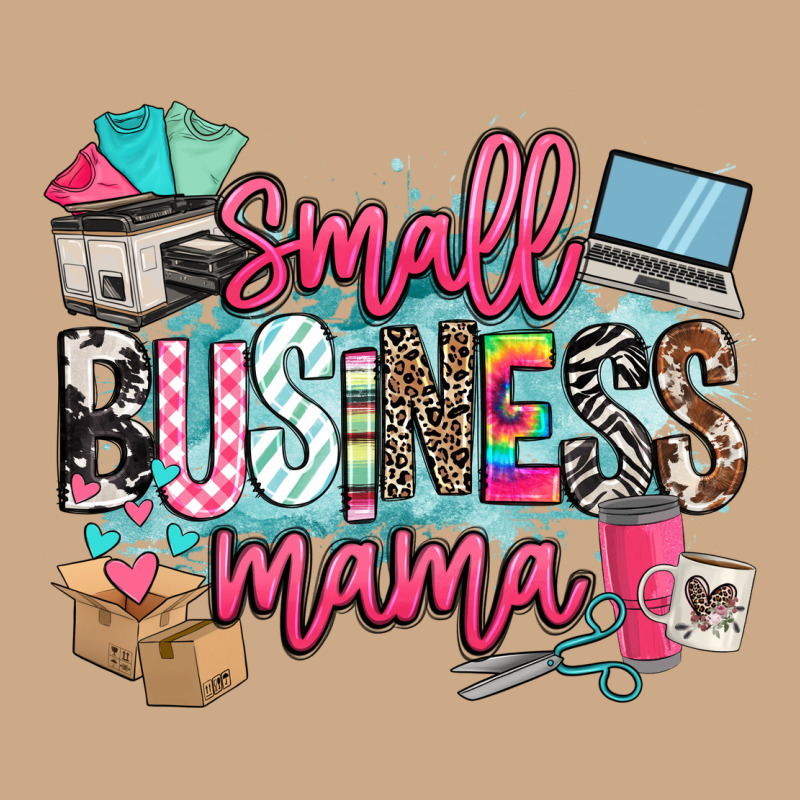 Small Business Mama Vintage Hoodie by BarkalooDesign | Teevron
