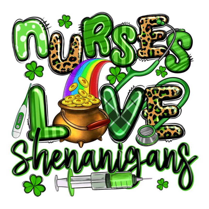 Nurses Love Shenanigans St Patricks Day Long Sleeve Tee by Artiststas | Teevron