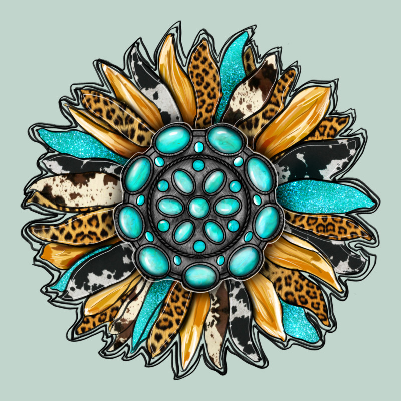 Gemstone Sunflower Zipper Hoodie by RanaPortraitStore | Teevron