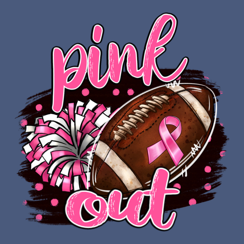 Pink Out Football Vintage Hoodie by BarkalooDesign | Teevron