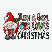 Just A Girk Who Loves Christmas Urban Heavy Tee | Teevron