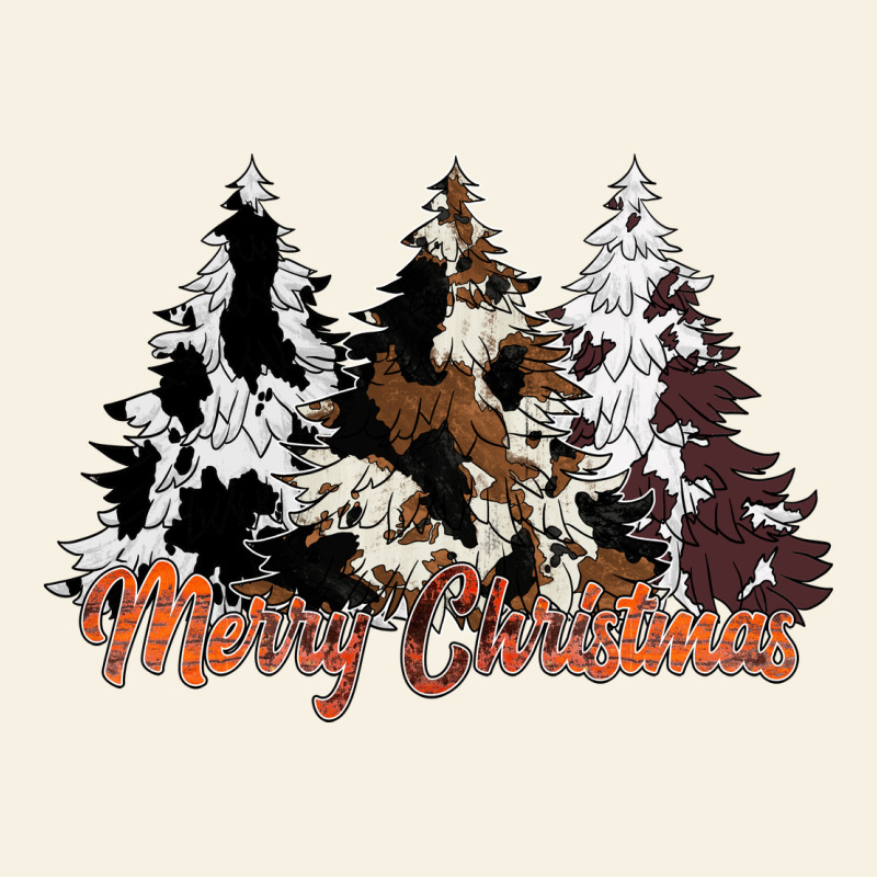 Merry Christmas Cowhide Trees Vintage Tee by CowhideDigitalArt | Teevron