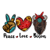 peace love bison | Teevron