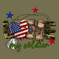 Love My Soldier Vintage Hoodie | Teevron