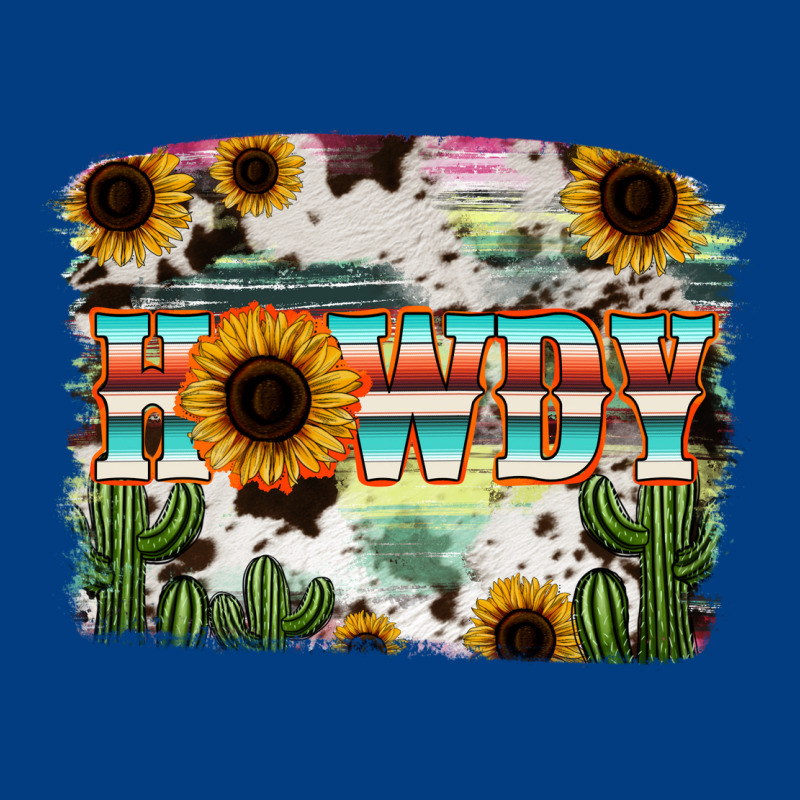 Howdy Serape And Sunflower Premium Sweatshirt by RanaPortraitStore | Teevron