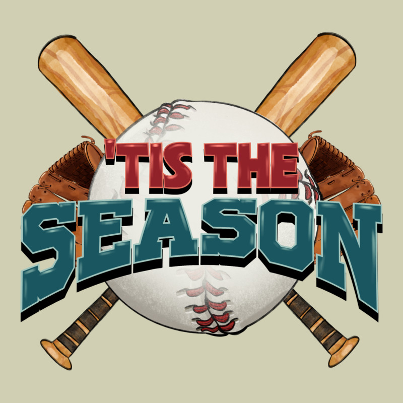 'tis The Season Baseball Heavy Core Tee by FaDigitalArtStudio | Teevron