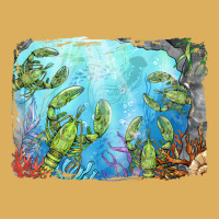 Lobster Background Premium Hoodie | Teevron