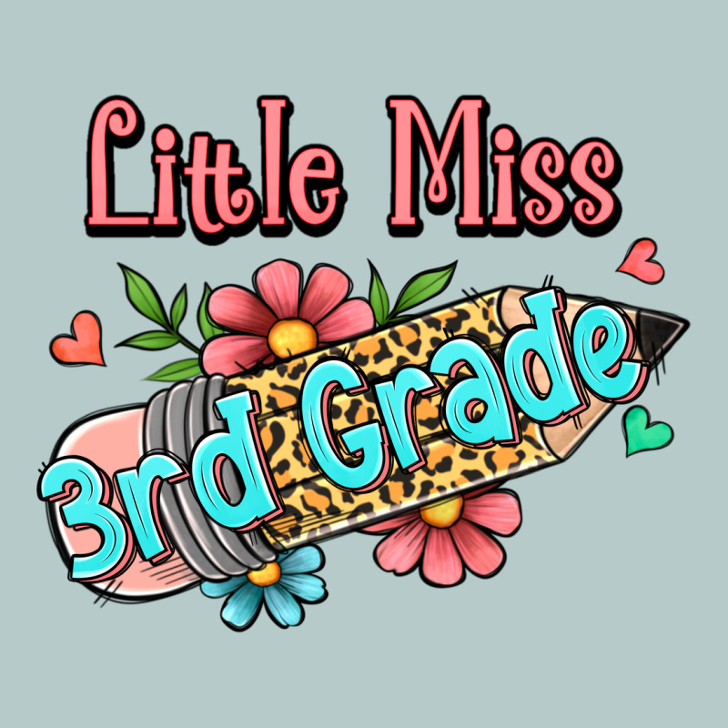 Little Miss Third Grade Heavy Core Tee by RanaPortraitStore | Teevron