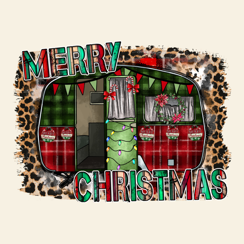 Merry Christmas Caravan Vintage Tee by CowhideDigitalArt | Teevron