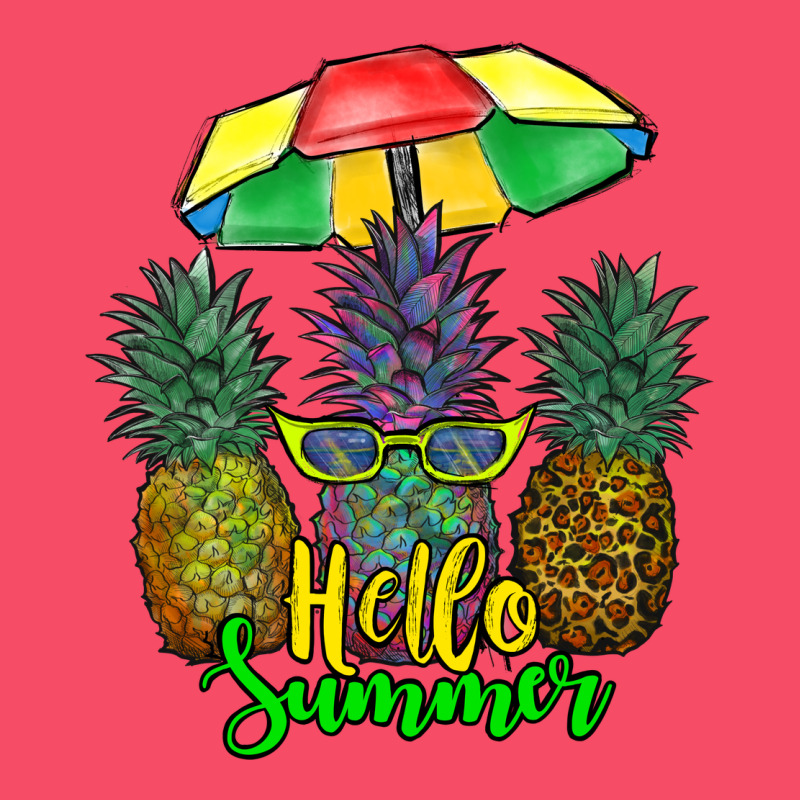 Hello Summer Pineapples Premium Sweatshirt by RanaPortraitStore | Teevron