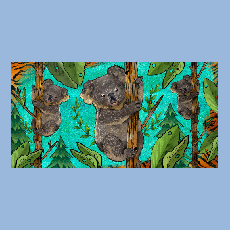 Koala License Plate Premium Hoodie by BarkalooDesign | Teevron