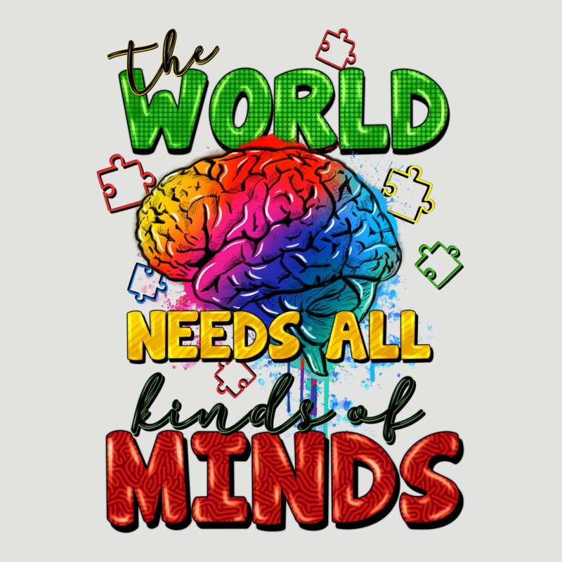 The World Needs All Kinds Of Minds Classic Tee by FaDigitalArtStudio | Teevron