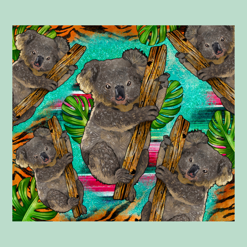 Koala Tumbler Premium Hoodie by BarkalooDesign | Teevron