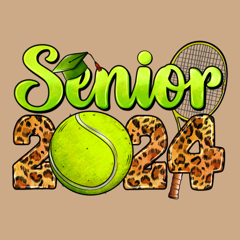 Tennis Senior 2024 Vintage Hoodie by BarkalooDesign | Teevron