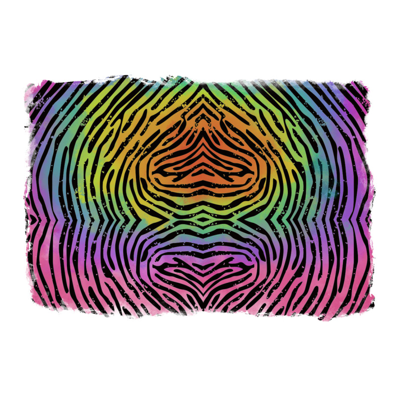 Colorful Zebra Background Premium Sweatshirt by RanaPortraitStore | Teevron