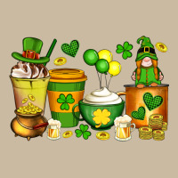 St Patrick's Day Coffee Cups With Gnome Long Sleeve Tee | Teevron