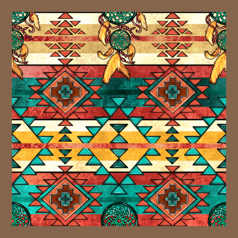 Native American Aztec Seamless Pattern Premium Tee by BundleAndBundleShop | Teevron