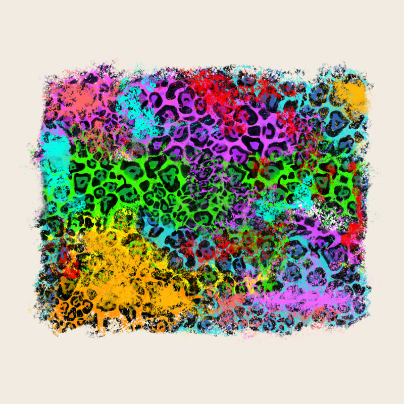 Colorful Leopard Background Premium Sweatshirt by RanaPortraitStore | Teevron