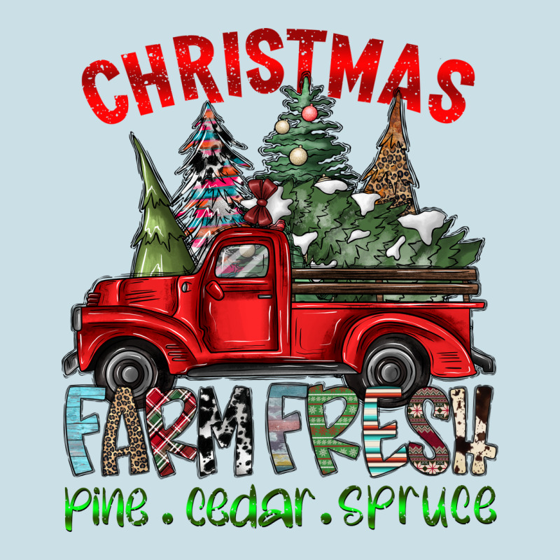 Christmas Farm Fresh Ladies Tee by CowhideDigitalArt | Teevron