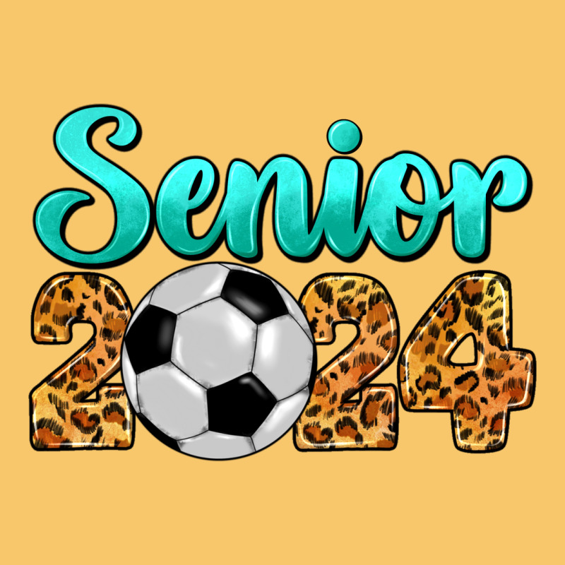 Soccer Senior 2024 Vintage Hoodie by BarkalooDesign | Teevron