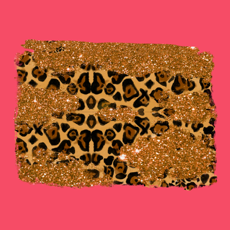 Leopard Glitter Background Premium Sweatshirt by RanaPortraitStore | Teevron