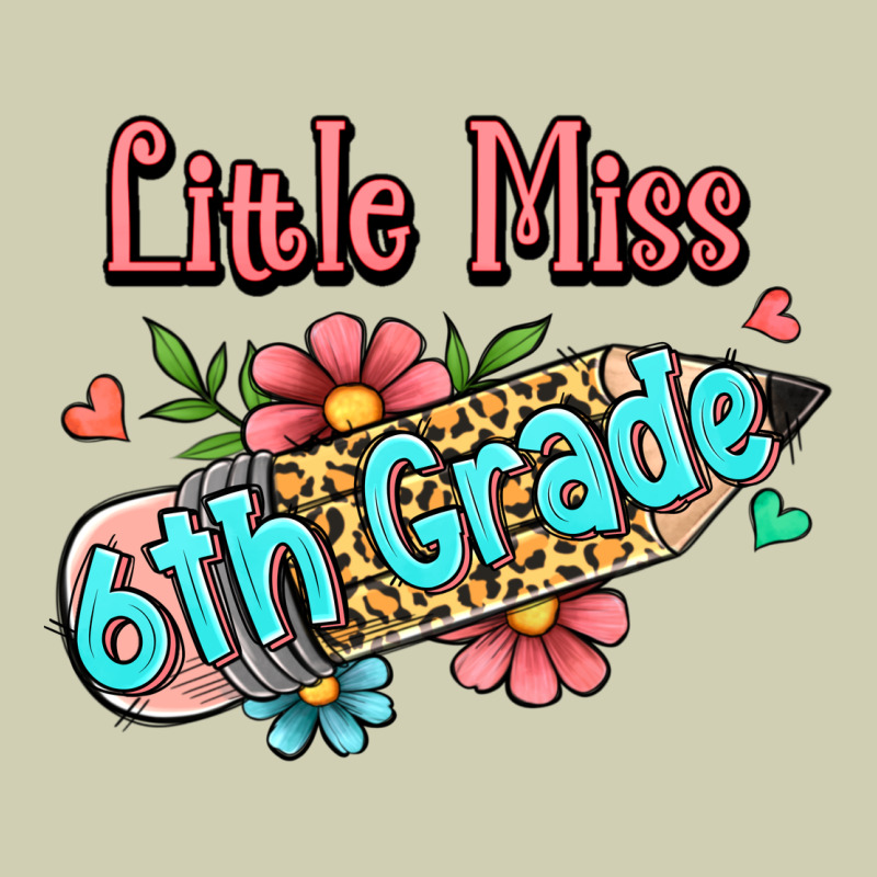 Little Miss Sixth Grade Heavy Core Tee by RanaPortraitStore | Teevron