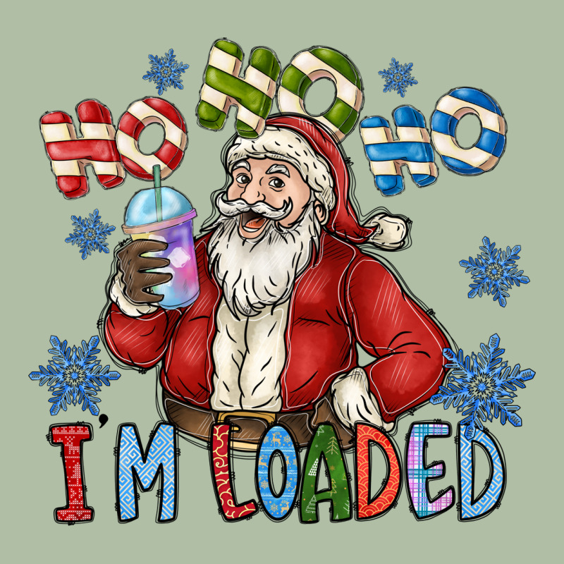 Ho Ho Ho Im Loaded Urban Heavy Tee by CowhideDigitalArt | Teevron