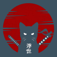 Ninja Cat Japanese Urban Heavy Tee | Teevron