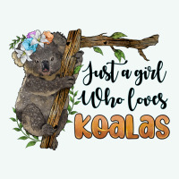 Just A Girl Who Loves Koalas Premium Hoodie | Teevron