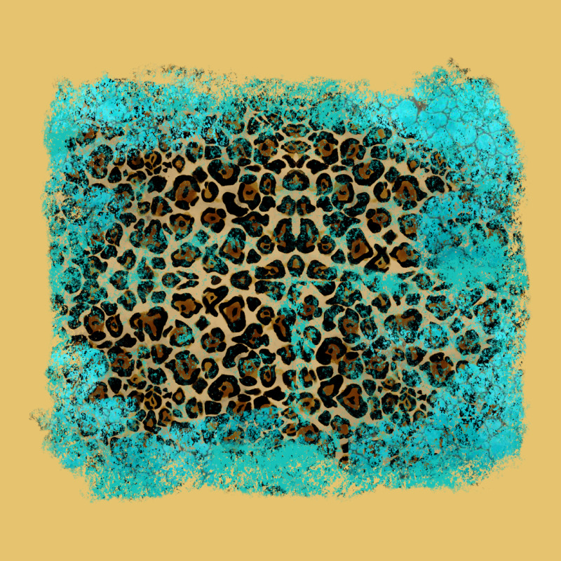 Leopard Turquoise Premium Sweatshirt by RanaPortraitStore | Teevron