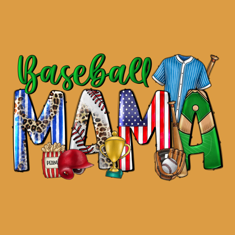 Baseball Mama Urban Heavy Tee by CowhideDigitalArt | Teevron