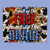 Land Of The Free Home Of The Brave Brushstroke Classic Tee | Teevron