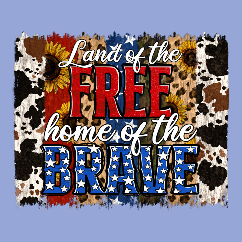 Land Of The Free Home Of The Brave Brushstroke Classic Tee by Jasminsmagicworld | Teevron