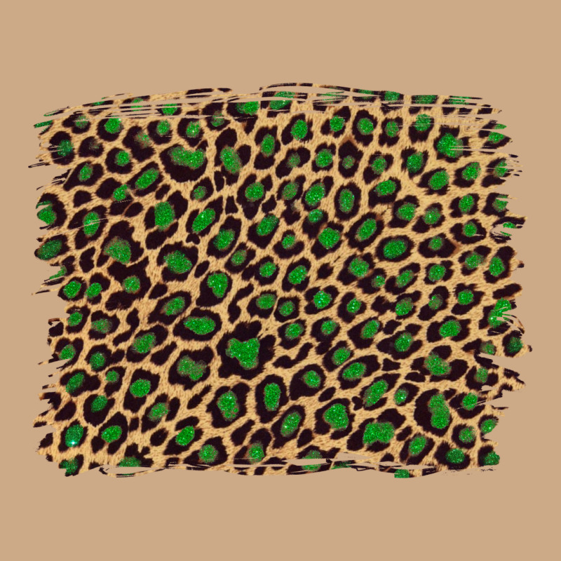Leopard With Green Glitter Vintage Hoodie by Artiststas | Teevron