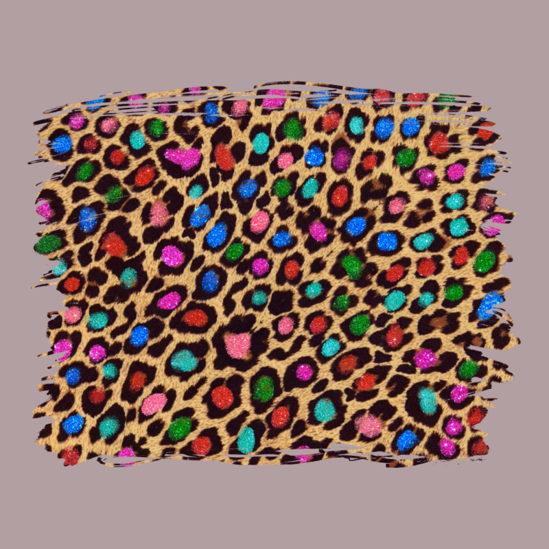 Leopard With Multiple Color Glitters Vintage Hoodie by Artiststas | Teevron