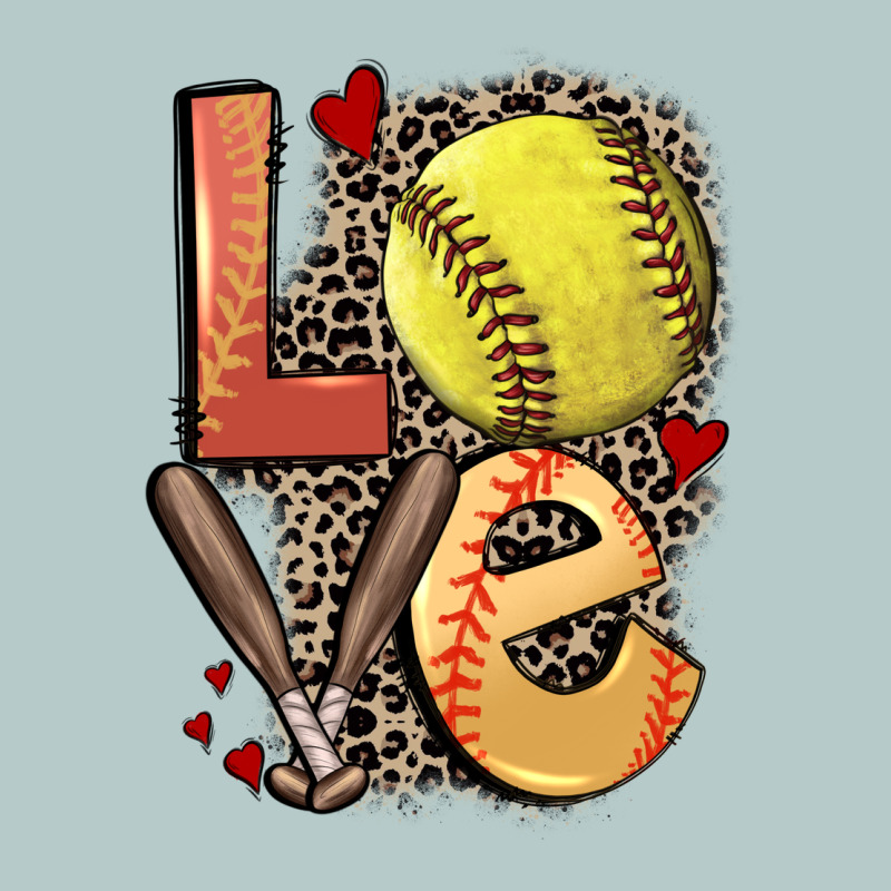 Love Softball Heavy Core Tee by FaDigitalArtStudio | Teevron