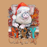 Merry Christmas Pig Vintage Tee | Teevron