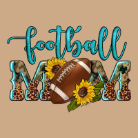 Western Leopard Camouflage Sunflowers  Glitter Mom Football Vintage Hoodie | Teevron