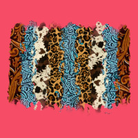 Tool Leather Leopard Cowhide Backround Premium Sweatshirt | Teevron