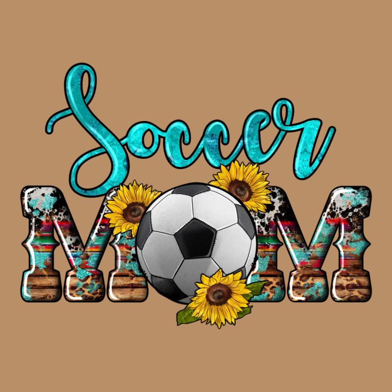 Western Leopard Cowhide Sunflowers  Glitter Mom Soccer Vintage Hoodie by Artiststas | Teevron