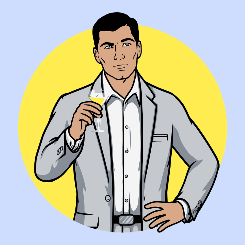 Sterling Archer Urban Heavy Tee by DesigneFamous | Teevron